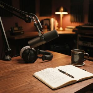 Behind the scenes of a CMO Talks recording